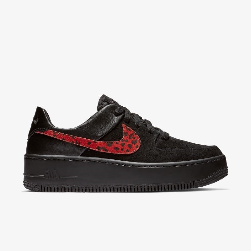 Nike air force 1 hotsell sage low leopard print